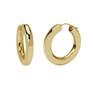 Mabina Orecchini chunky in argento dorato 563929